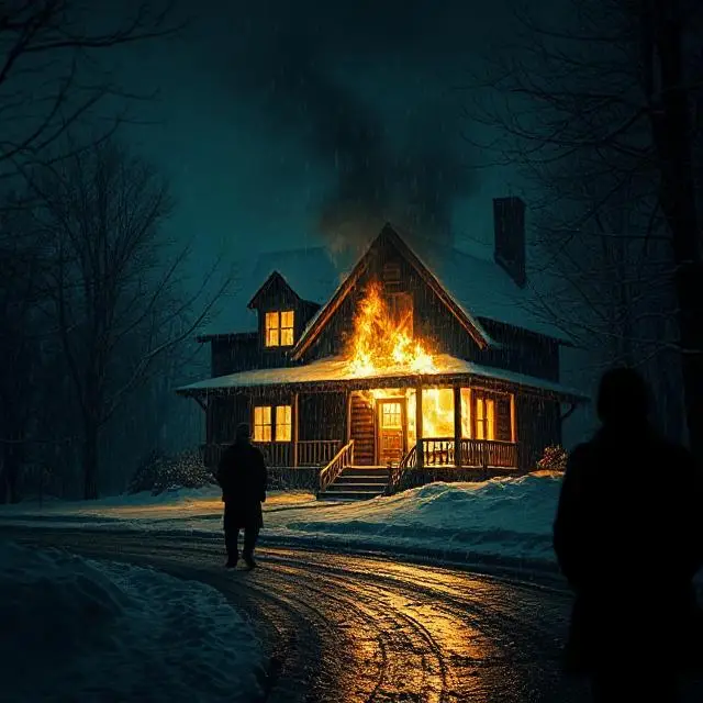 Burning house on Christmas Eve linked to missing Sodder children