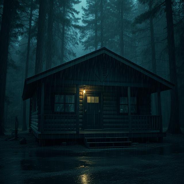 Keddie Resort cabin 28 exterior photograph - Alt text: "Keddie Resort cabin 28 where the brutal 1981 murders connected to 1970s disappearances occurred"