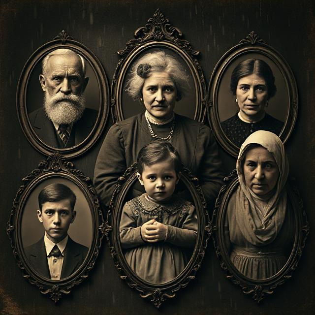 Victims of the brutal Hinterkaifeck Murders in Bavaria 1922