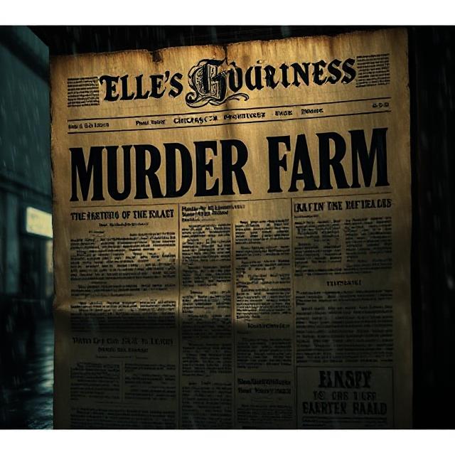 Belle Gunness serial killer 1908 newspaper coverage of murder farm fire