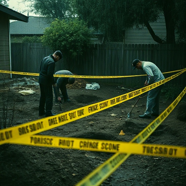 Police digging for bodies during Sacramento boarding house murders investigation